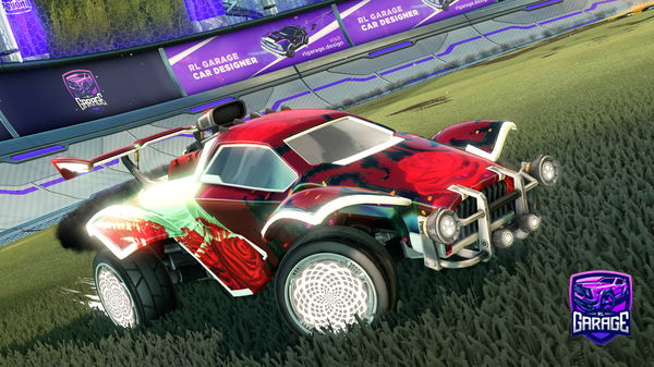 A Rocket League car design from VinniBlinni