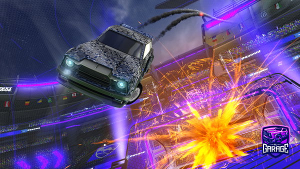 A Rocket League car design from XoTaka