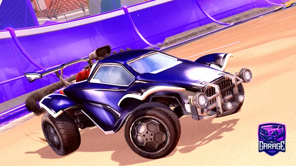 A Rocket League car design from raphrl5