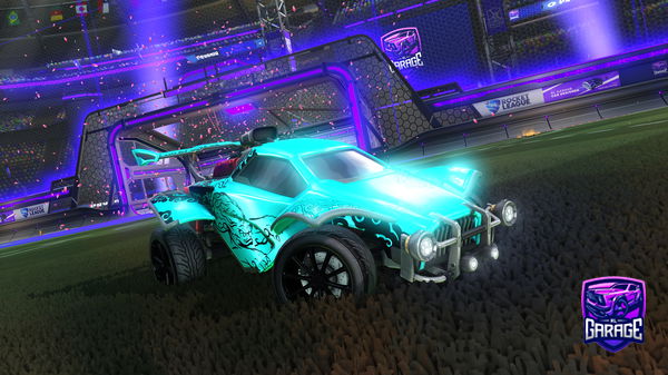 A Rocket League car design from greekfreak34