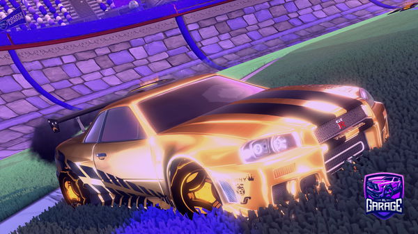 A Rocket League car design from Silux76