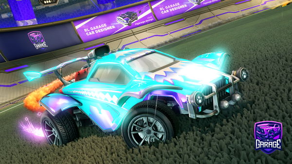 A Rocket League car design from WOW_SAMMY