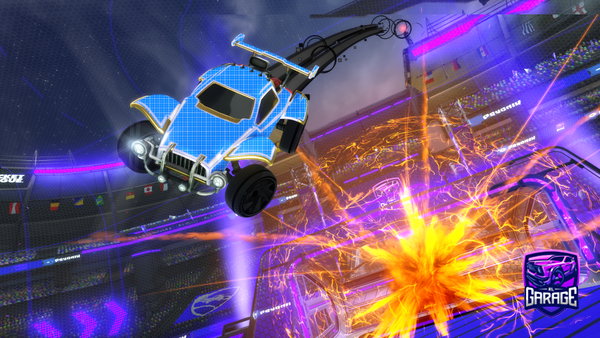 A Rocket League car design from ARCADE1859