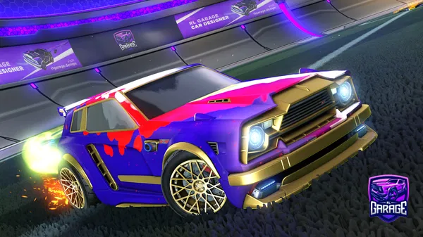 A Rocket League car design from Philipgame1
