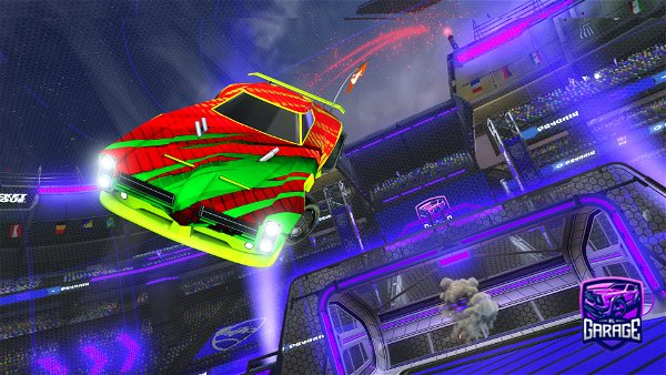 A Rocket League car design from Musty2020