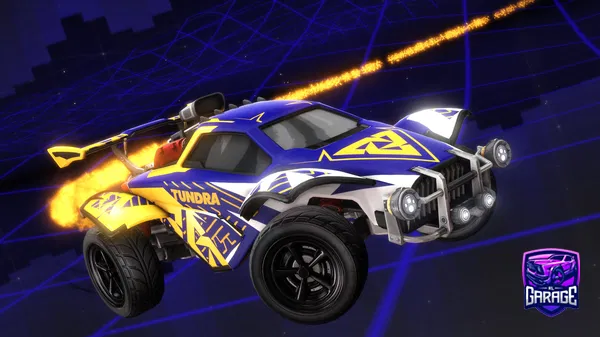 A Rocket League car design from Pickaxeyt