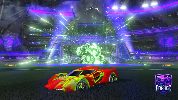 A Rocket League car design from Boodymohey