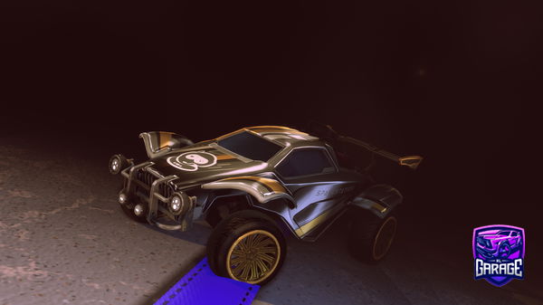 A Rocket League car design from HUMBLE3103