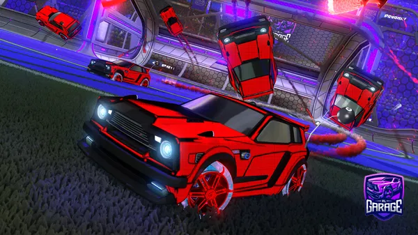 A Rocket League car design from ChumliiDoItBIG