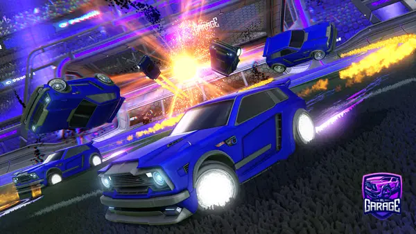 A Rocket League car design from Mustybro903