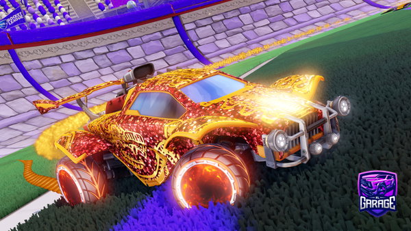 A Rocket League car design from RicckiPs4