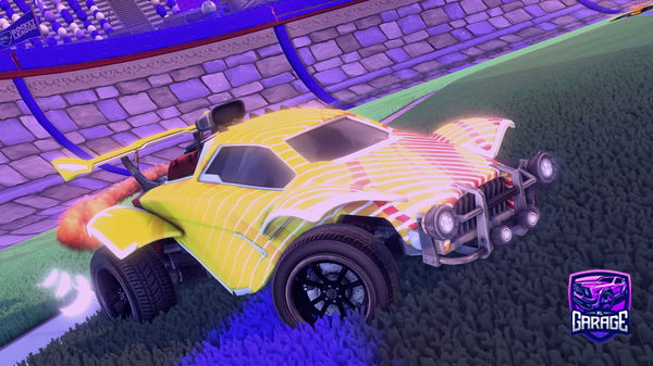 A Rocket League car design from baraakaser