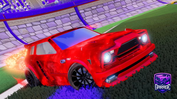 A Rocket League car design from YooNicolass