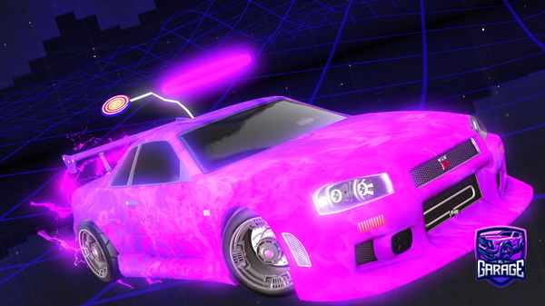 A Rocket League car design from Iceman365