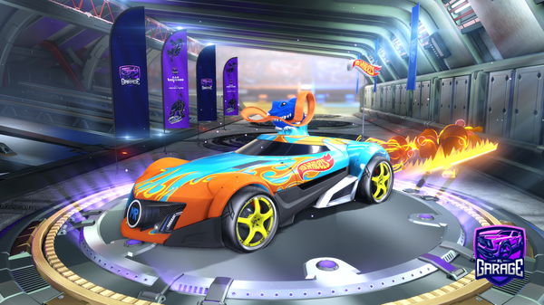 A Rocket League car design from Noahtorres