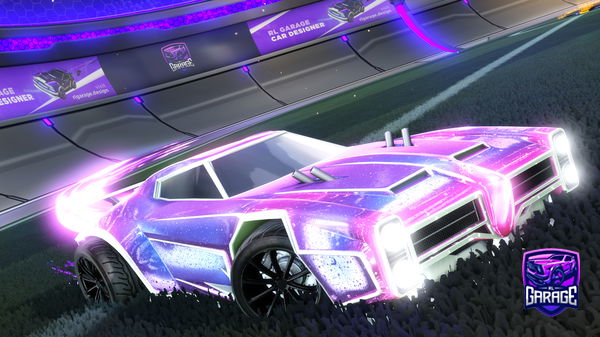 A Rocket League car design from blazerr