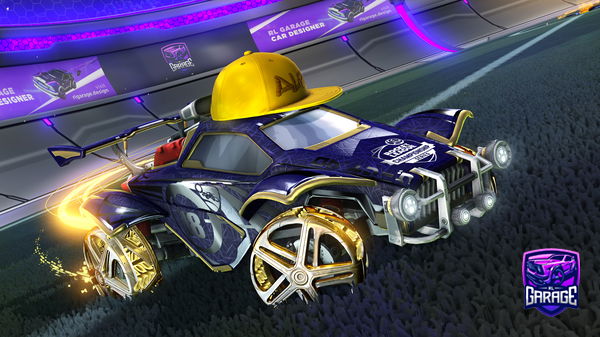 A Rocket League car design from FaZe_Splat