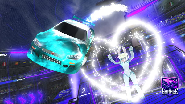A Rocket League car design from PanduX78