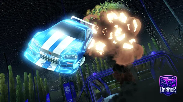 A Rocket League car design from InternalWing