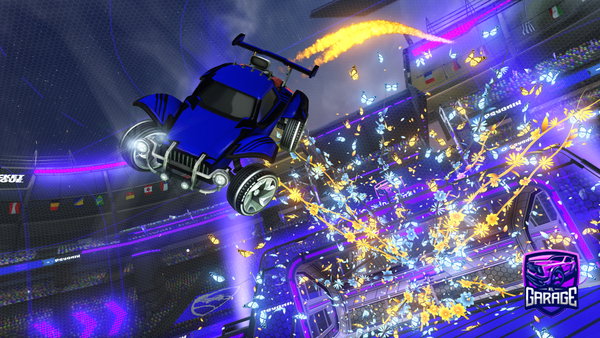 A Rocket League car design from jammerrzz14