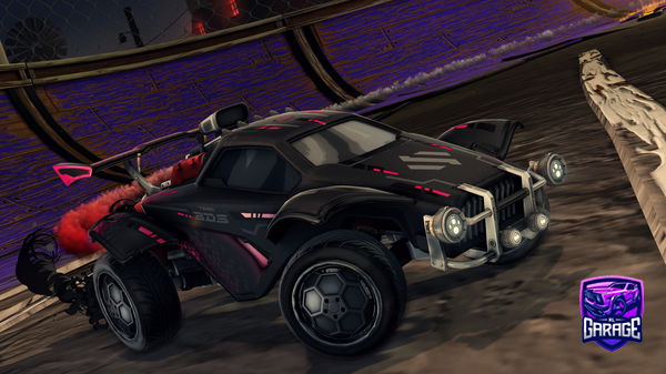 A Rocket League car design from Xander_LOL