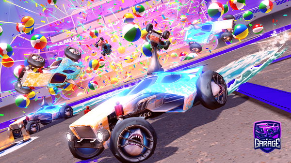 A Rocket League car design from SwinnyKing