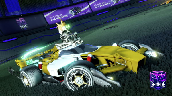 A Rocket League car design from puff1n
