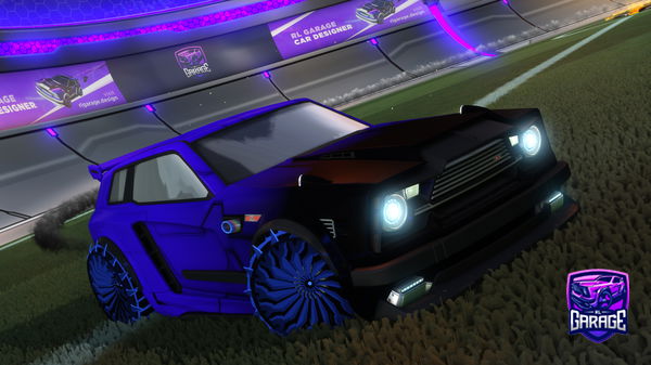 A Rocket League car design from Deathman401