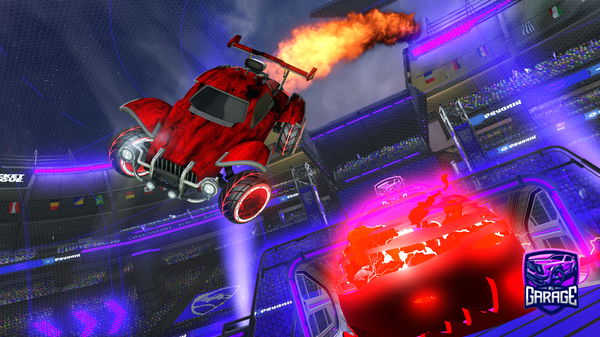 A Rocket League car design from Jc2