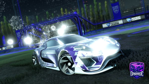 A Rocket League car design from Geo_Hell86