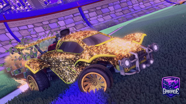 A Rocket League car design from Smash_road_ssl