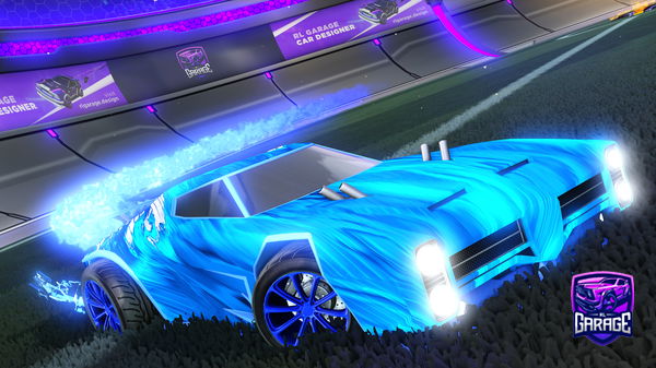 A Rocket League car design from tonyboogie