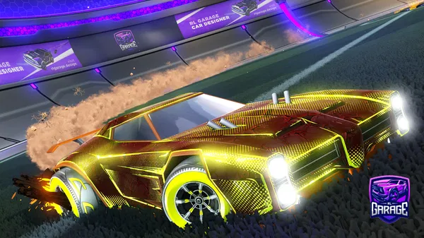 A Rocket League car design from RedundandFob02