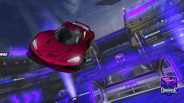 A Rocket League car design from bakonYT