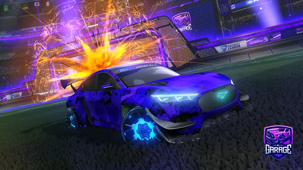 A Rocket League car design from To-fu