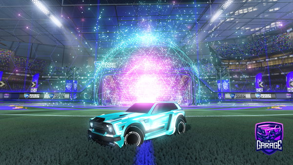 A Rocket League car design from hobby178