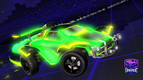 A Rocket League car design from kakarotto-x10