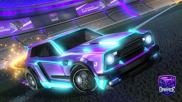 A Rocket League car design from squeak1234