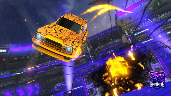 A Rocket League car design from kingfreestyle_2