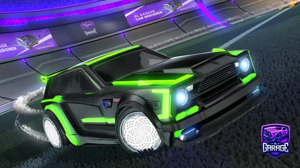 A Rocket League car design from LND_Salami_RL