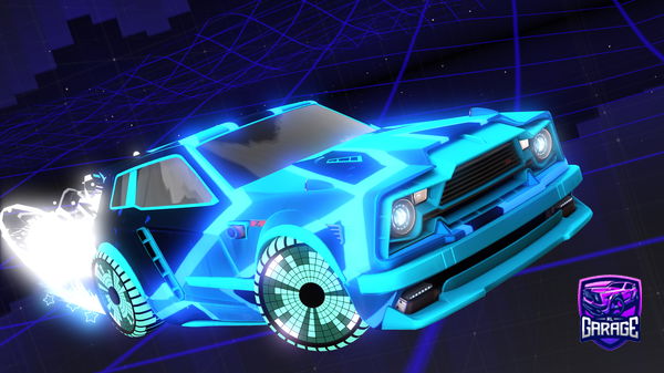 A Rocket League car design from Shyyfty