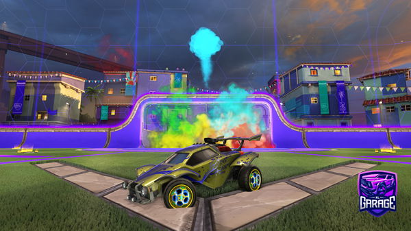 A Rocket League car design from Kotoshot001