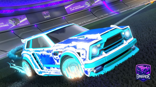 A Rocket League car design from JNAntagonist