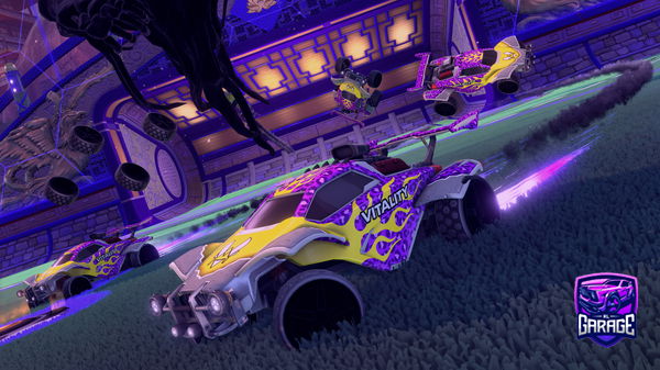 A Rocket League car design from XxrayoxX
