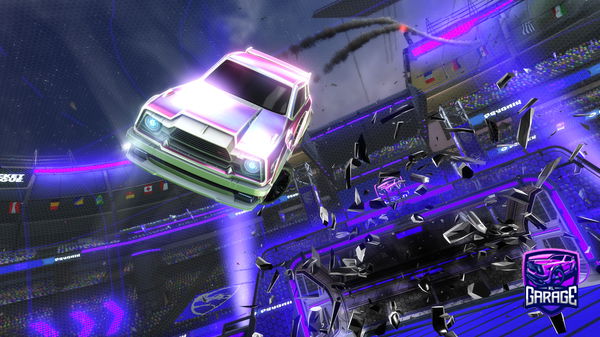 A Rocket League car design from Razorblade25