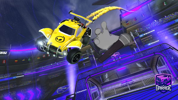 A Rocket League car design from yaznn