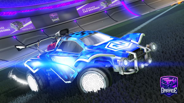 A Rocket League car design from Fade-Reece