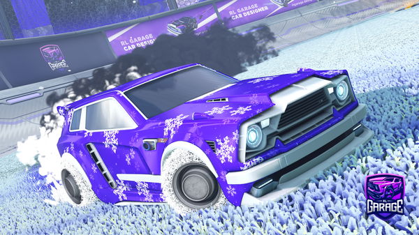 A Rocket League car design from Moonlion2110