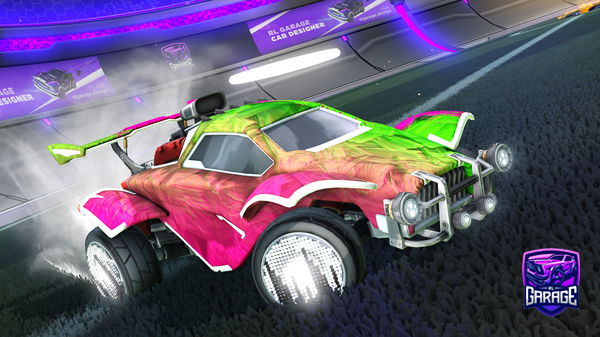 A Rocket League car design from Luigi2009