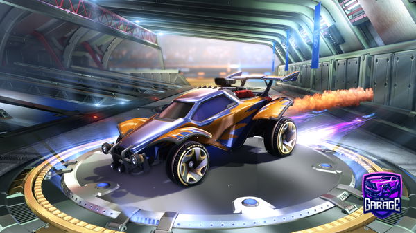 A Rocket League car design from tide_rll